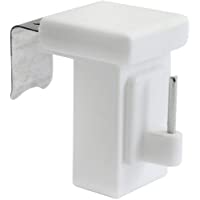 Ganchos para ventanas para decorar (10 unidades- 10-27 mm)- color blanco de Dekondo